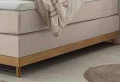 Scandia Boxspringbett Leinen