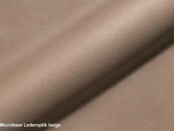 Schösswender 2er Set Polsterstühle Microfaser Lederoptik beige kurzfristig