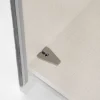 Schwebetürenschrank weiß mit Spiegel