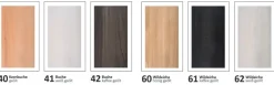 Select Holzbett mit Polsterkopfteil