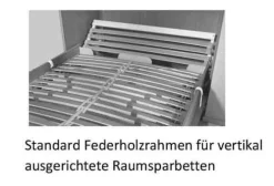 Smart & Clever Schrankwand mit Bett