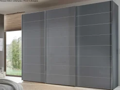 Sonate Como Kleiderschrank mit Glastüren B336 cm