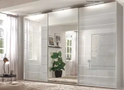 Sonate Como Schwebetürenschrank mit Spiegel B298 cm