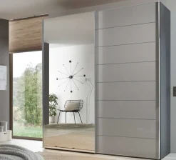 Sonate Como Schwebetürenschrank mit Spiegel B200 cm
