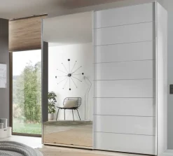 Sonate Como Schwebetürenschrank mit Spiegel B167 cm