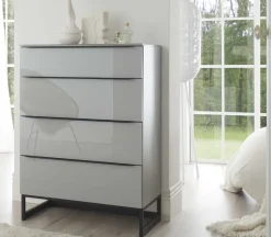 Sonate Kommode mit Glas Schublade