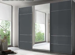 Sonate Lucca Kleiderschrank mit Spiegel B336 cm