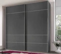 Sonate Lucca Kleiderschrank Glas B225 cm