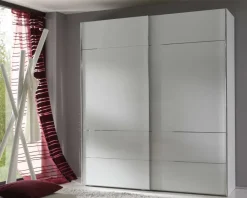 Sonate Lucca Kleiderschrank Glastüren B188 cm