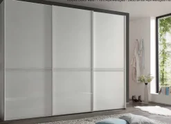 Sonate Pesaro Kleiderschrank mit Glastüren B373 cm