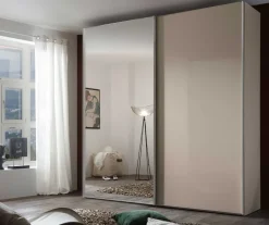 Sonate Rom Schwebetürenschrank mit Spiegel B167 cm