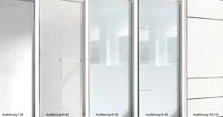 Staud Sinfonie Kleiderschrank mit Glasfront