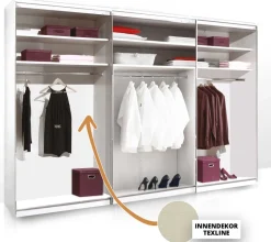 Staud Sinfonie Plus Schwebetürenschrank Glas