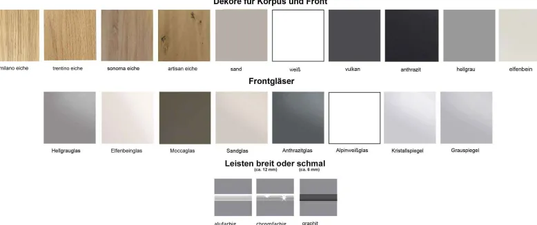 Staud Sinfonie Plus Schwebetüren Kleiderschrank