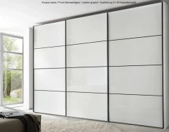Staud Sinfonie Plus Schwebetürenschrank weiß