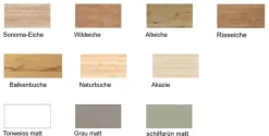 Stralsunder Couchtisch mit Glasplatte