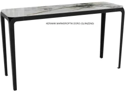 Sumatra Konsolentisch Metall / Keramik
