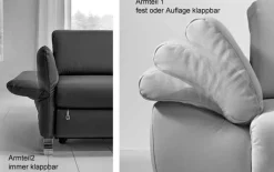 Time Sofa Sitztiefenverstellung