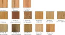 Toscana Esszimmerstühle Holz mit Polster