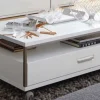 Trento Couchtisch weiß mit Schublade