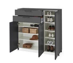 Unica Garderobe grau
