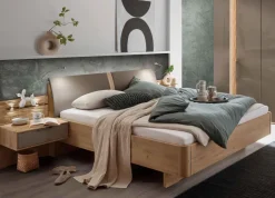 Vancouver Bett mit Polsterkopfteil