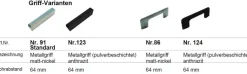 Vilm Wohnzimmer Schrankwand